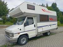 Fiat Ducato HYMER 2.5 diesel-6 osobowy,WC,natrysk,solar.