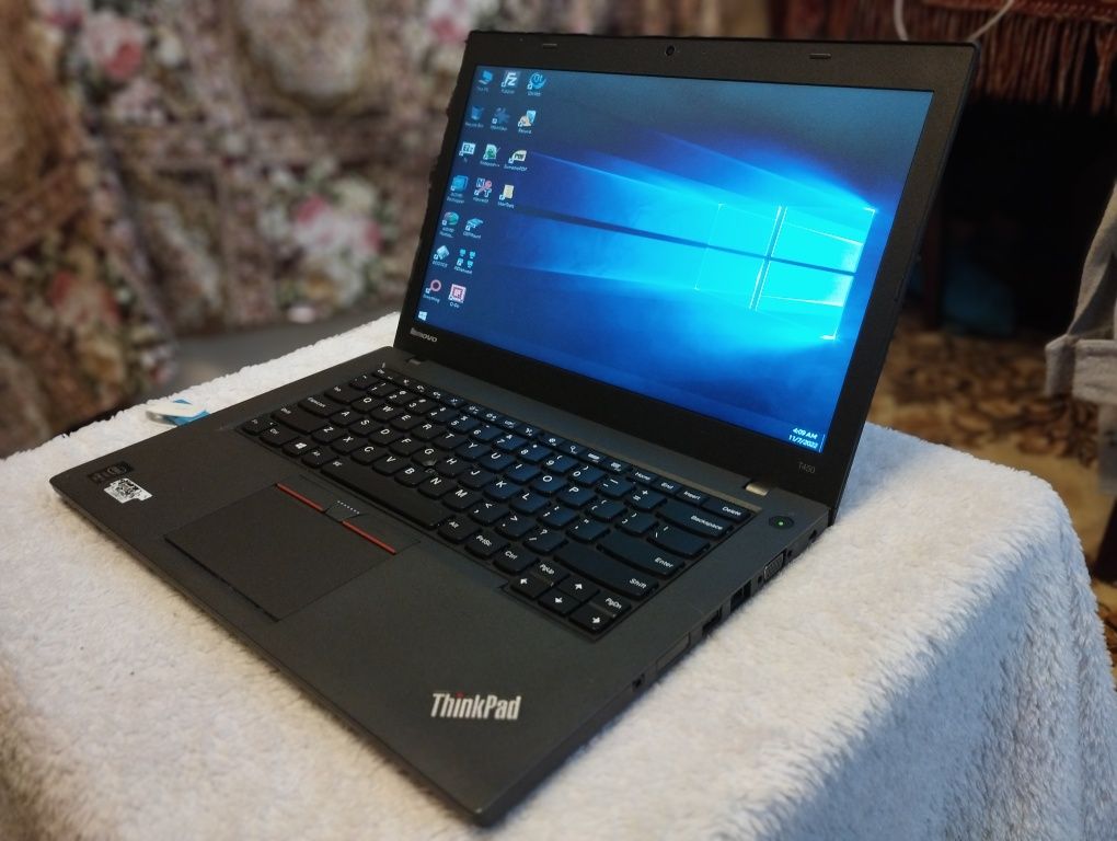 Ноутбук Lenovo ThinkPad T450 14" HD+/i5-5300U/8Gb/HDD500Gb/подсветка