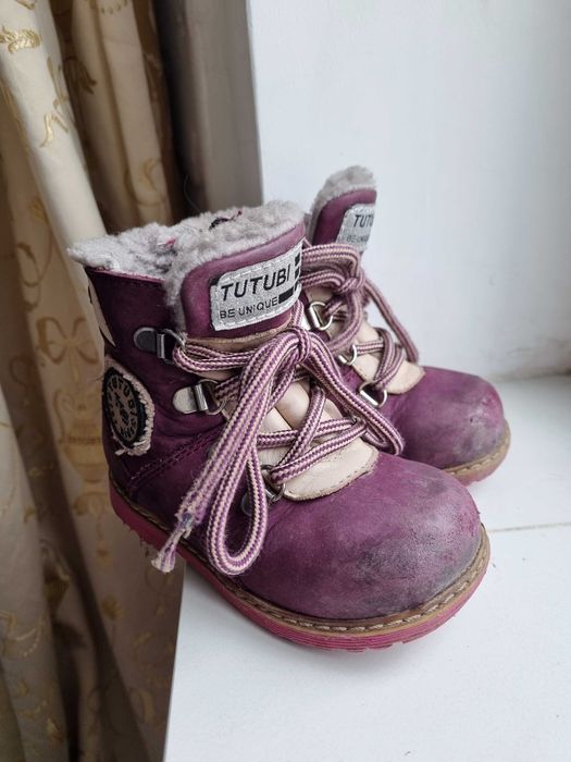 Зимние ботинки овчина 23 размер