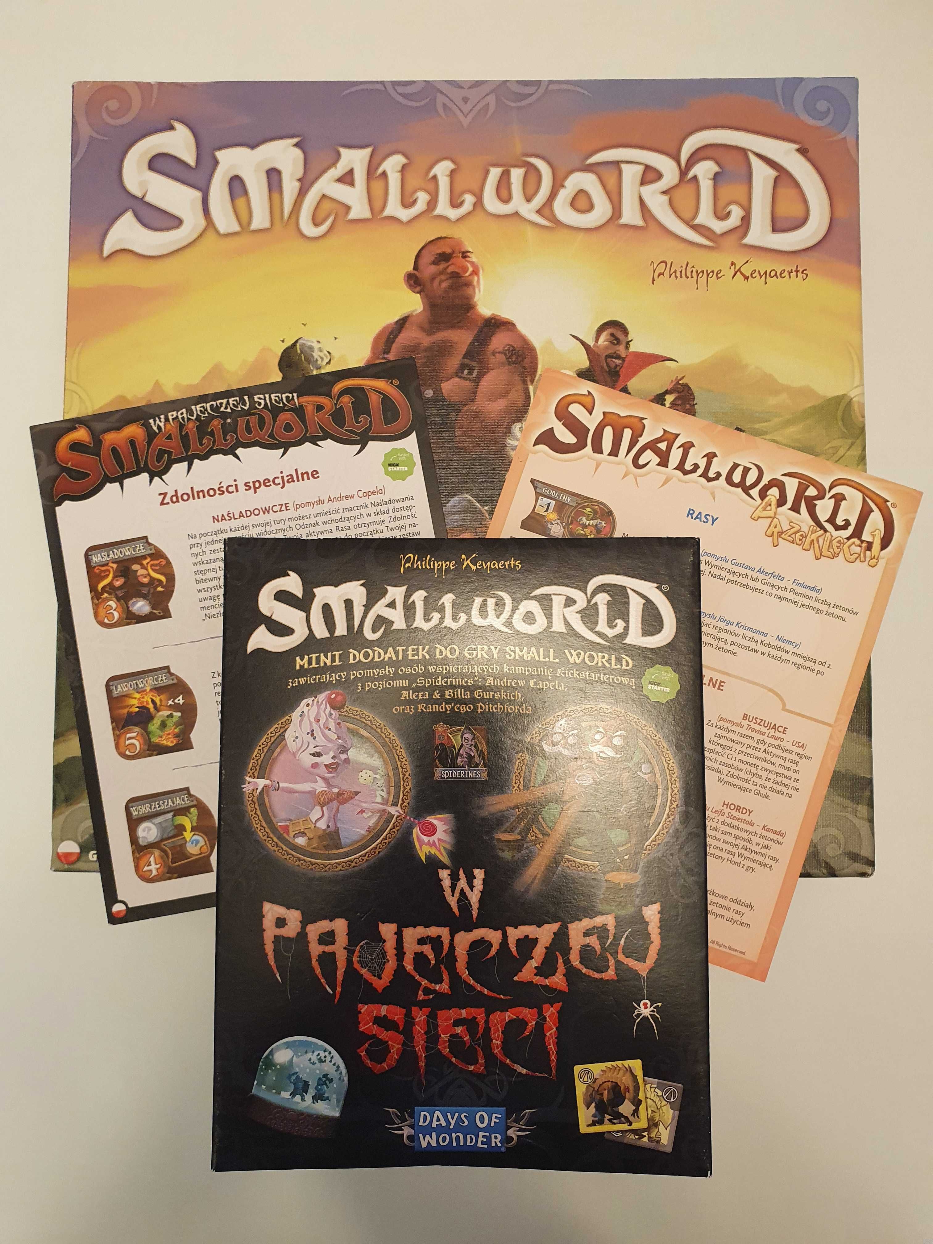 Hit! Gra planszowa: Smallworld + 2 dodatki. Warto!