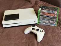 XBOX ONE S 500GB + dysk 2TB + gry