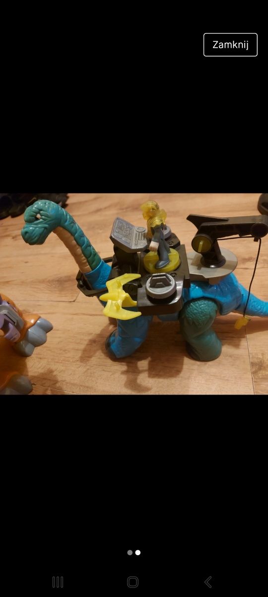 Fisher price dinozaury