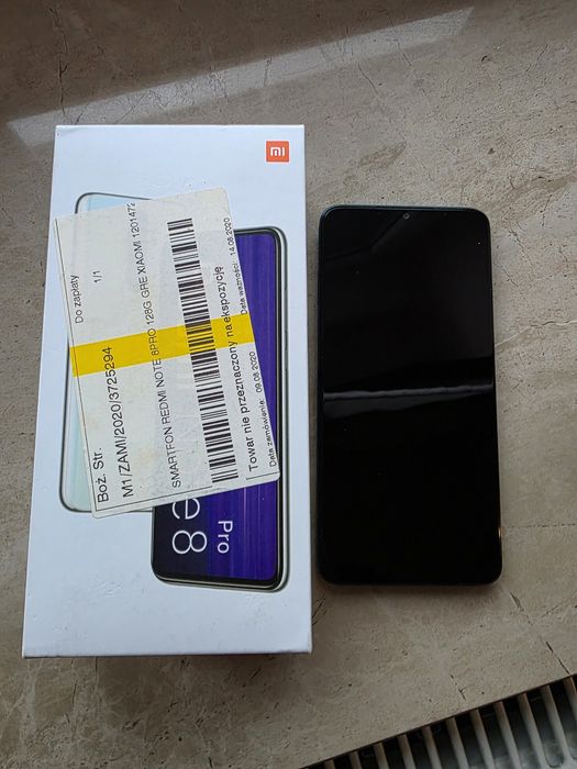 Xiaomi REDMI NOTE 8pro 128G idealny stan