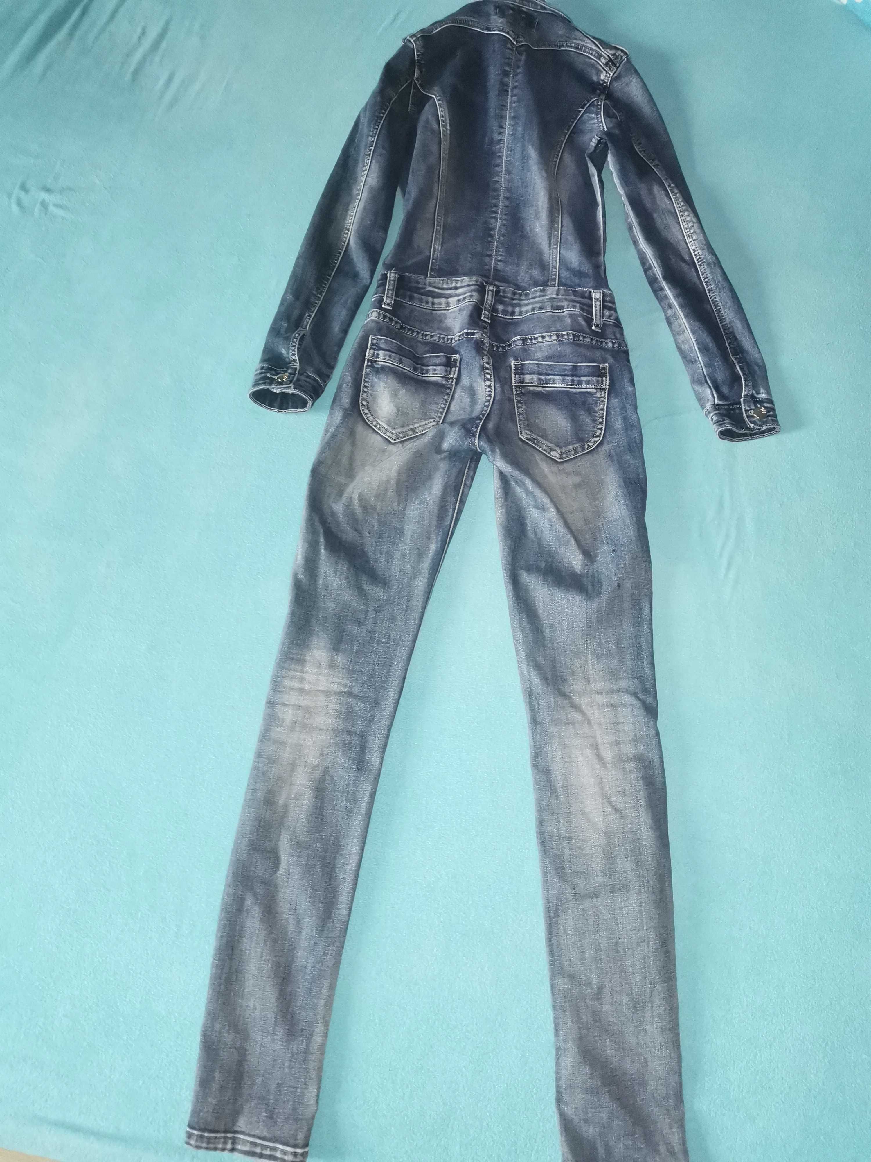 Kombinezon damski jeans xs-34