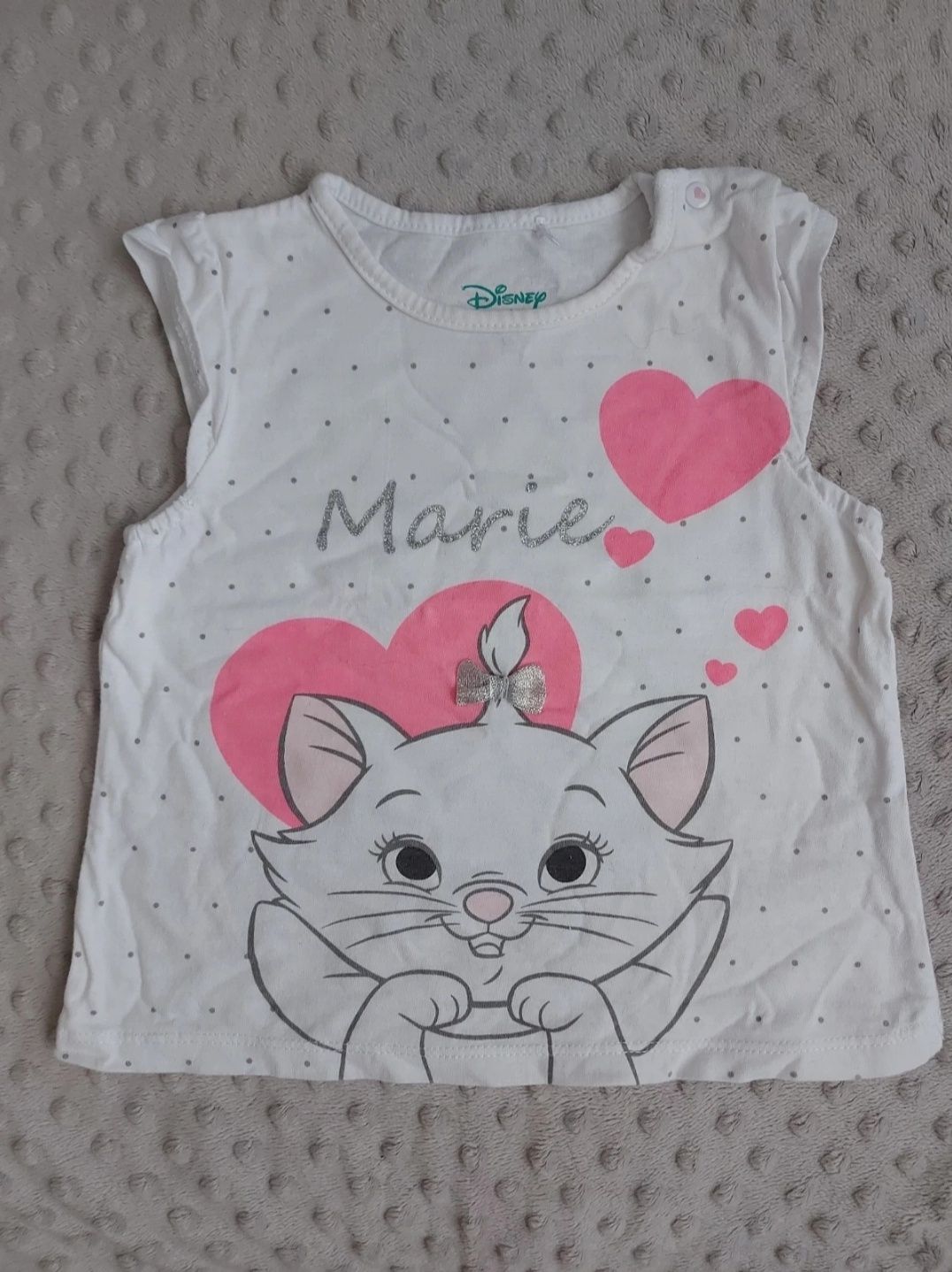 Cool Club bluzka z krótkim rękawem r. 80 t-shirt koszulka letnia Disne