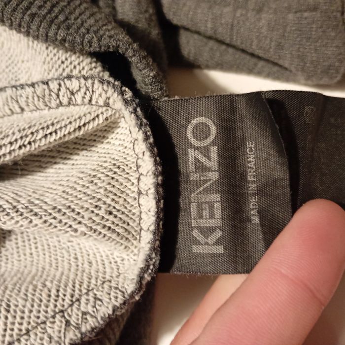 Kenzo bluza damska szara - S/36 - XS/34 - ciemny popiel, klasyk