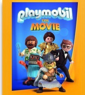 saszetki naklejki Playmobil Film