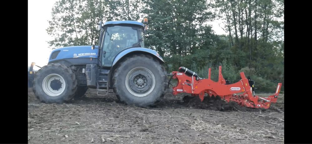 Mulczer SaMASZ MAMUT 860 mulczowanie kukurydzy nieużytków pług dłutowy
