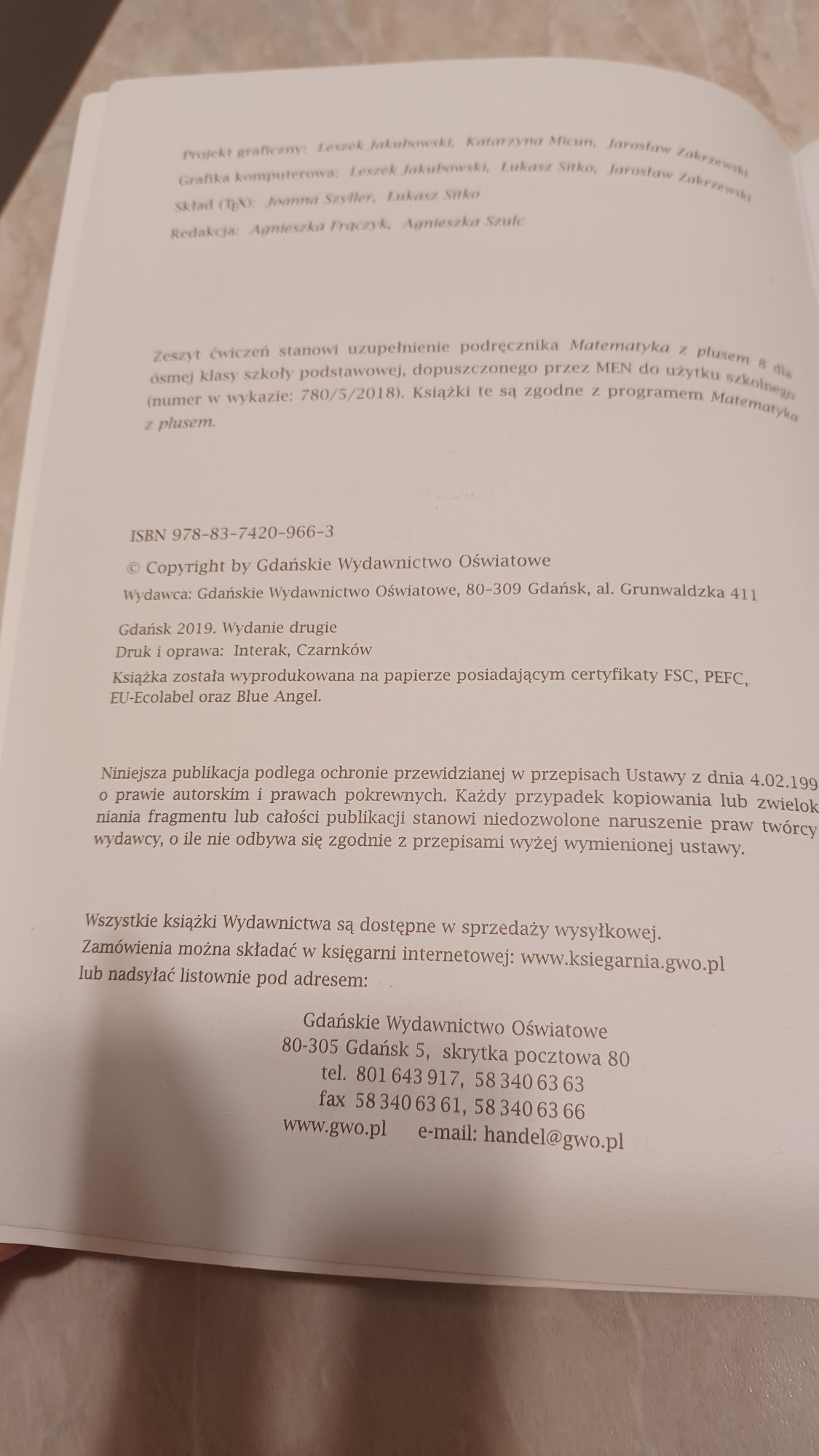 Matematyka z plusem zeszyt ćwiczeń