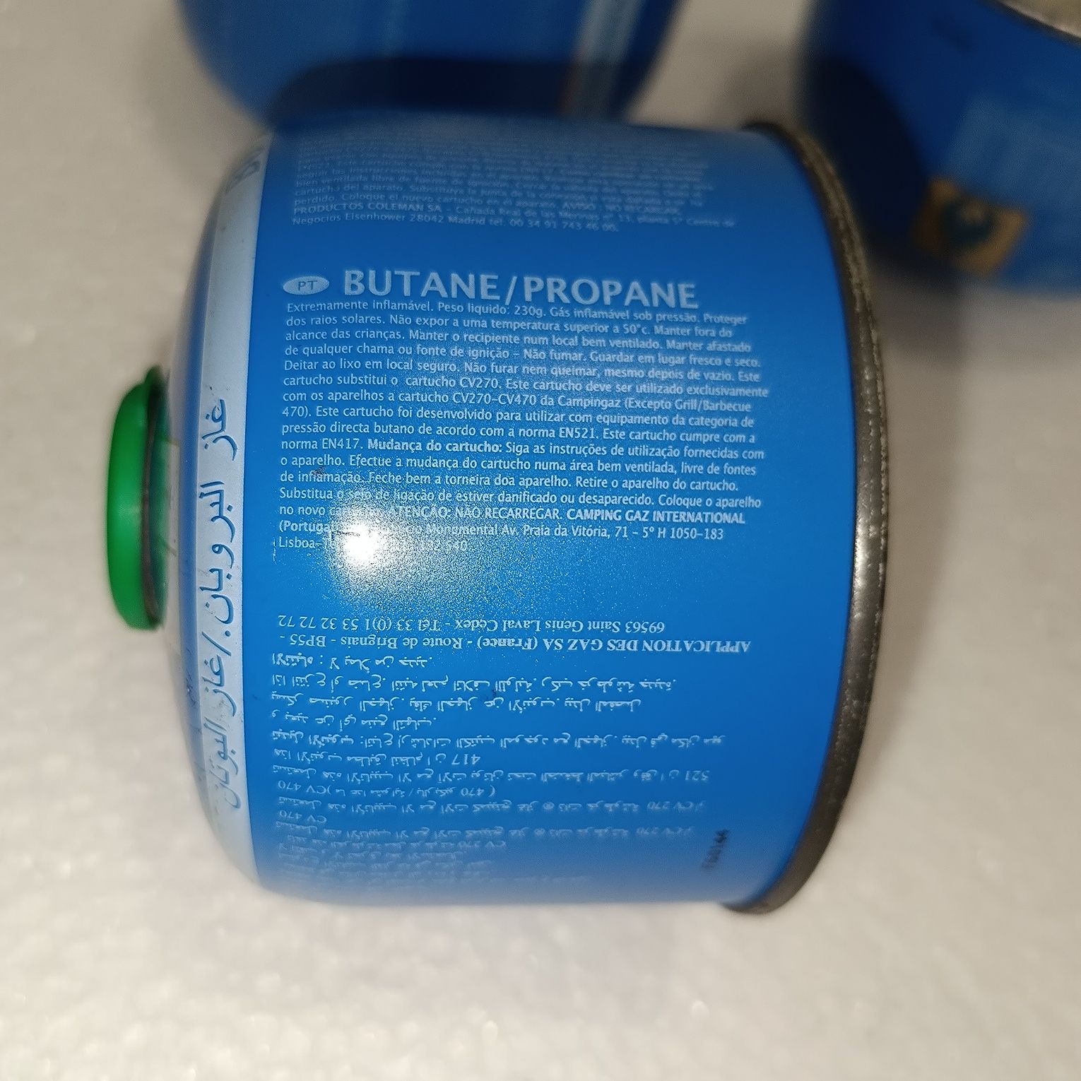 Botijas Gás Campingaz CV270 Plus Butano Propano Novas