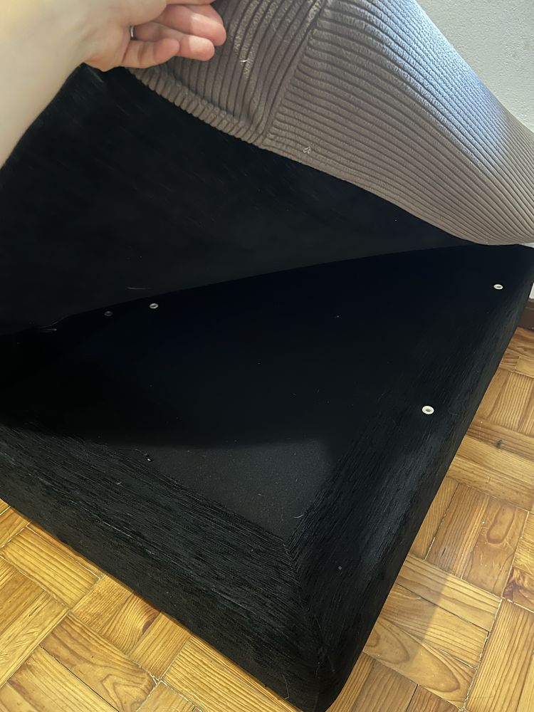 Sofa retratil com chaise longue