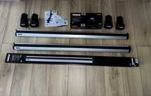 THULE Wingbar EVO 127 cm + EVO Raised 710410- idealny, gwarancja 24m