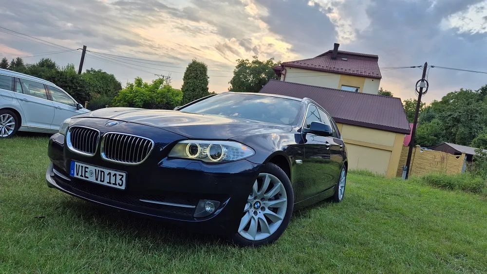 BMW Seria 5 2L-185Km-Bi Xenon-Navi Prof Skóra Łopatki F1