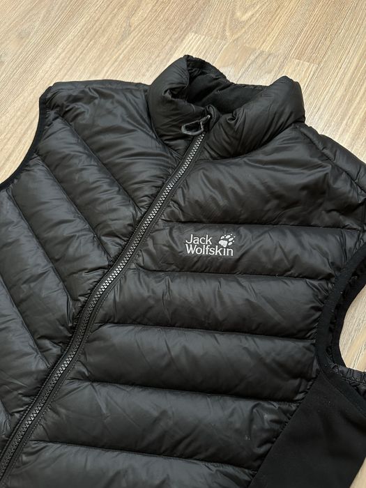 Jack Wolfskin жилетка | чоловіча M | чорна / утеплена / outdoor