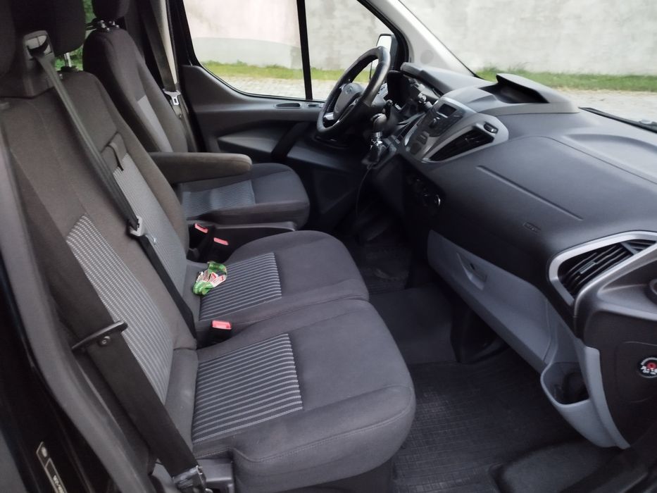 ford transit CUSTOM 9 - osobowy 2,0 diesel czarny