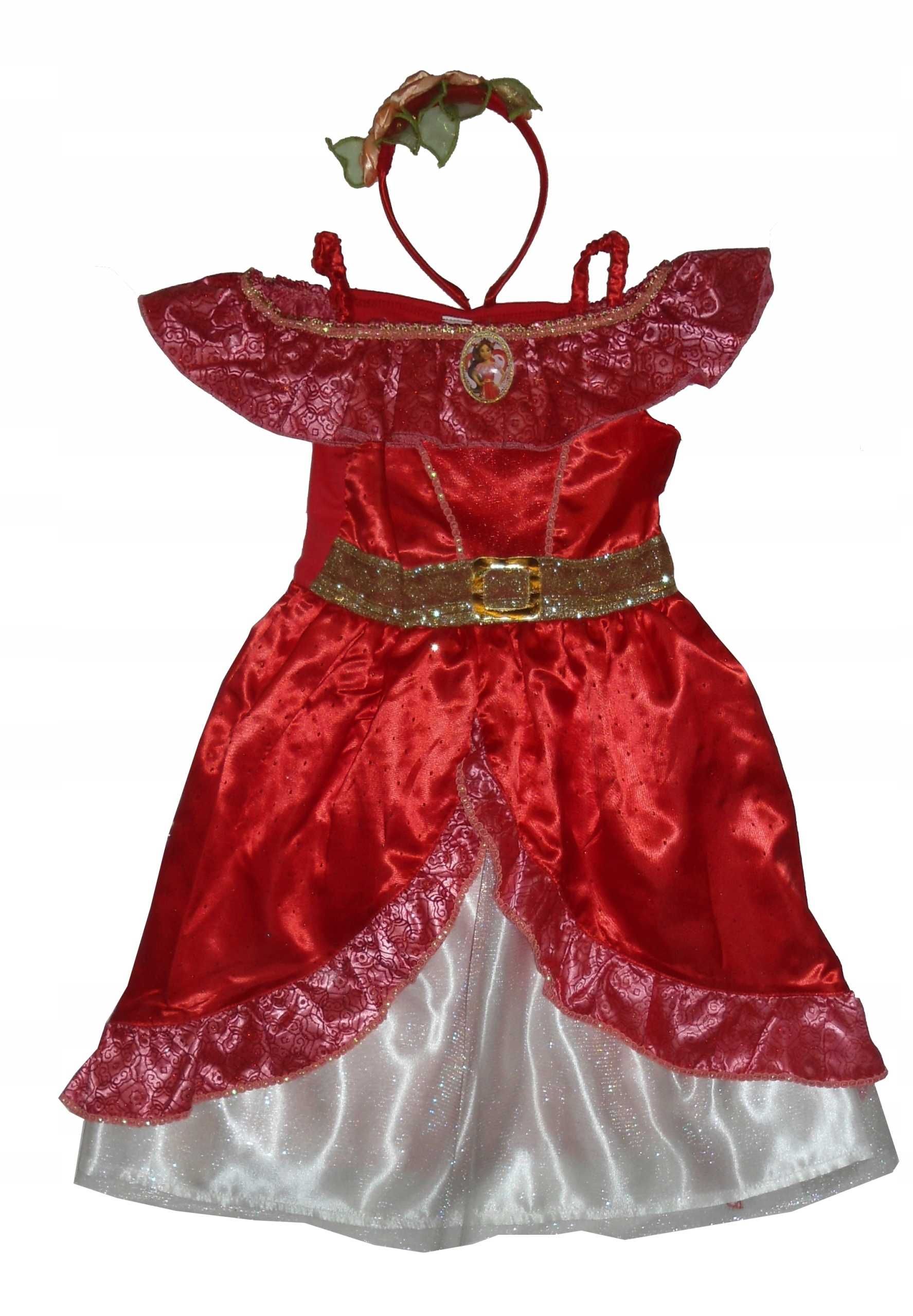Elena of Avalor strój karnawałowy 5-6 lat przebranie