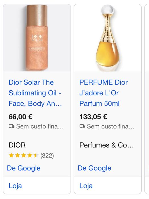 Perfume Dior J'adore L'Or