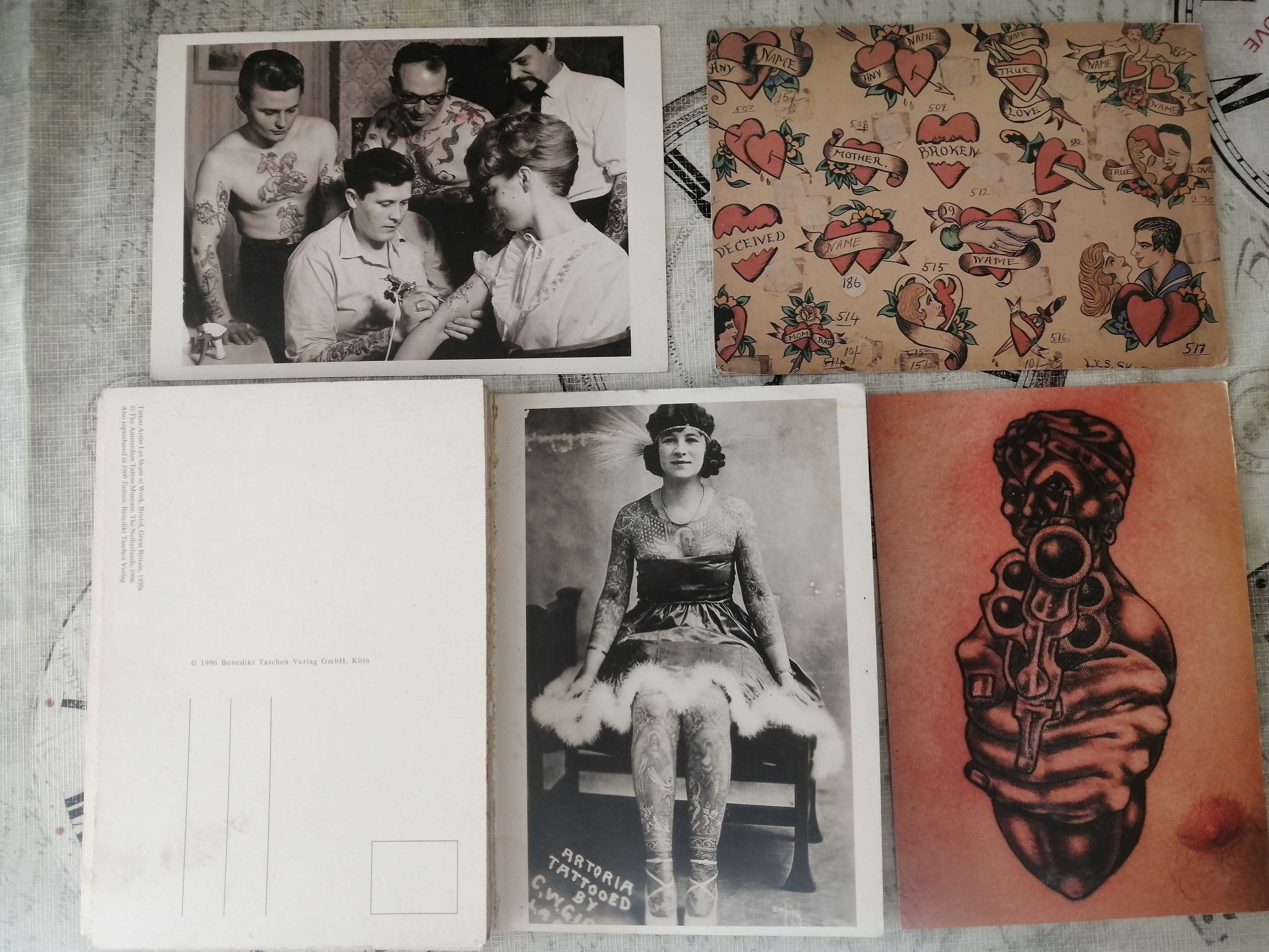 Tattoos Postcards -Para Profissionais-
