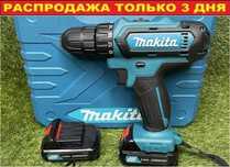 Шуруповерт 24V з набором інструментів. Макита. Набор инструментов