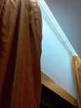 Cortinado e calha