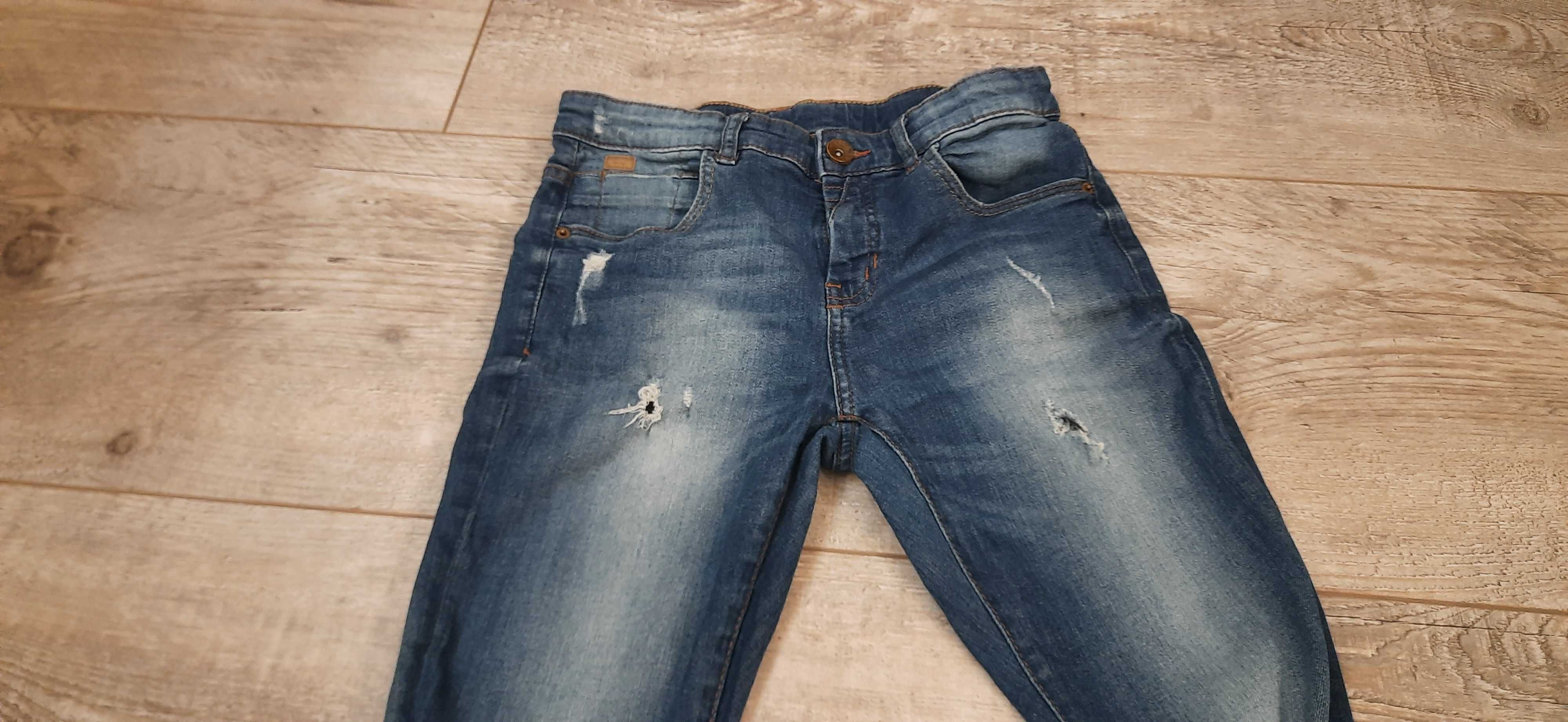 Jeansy zara boy 152