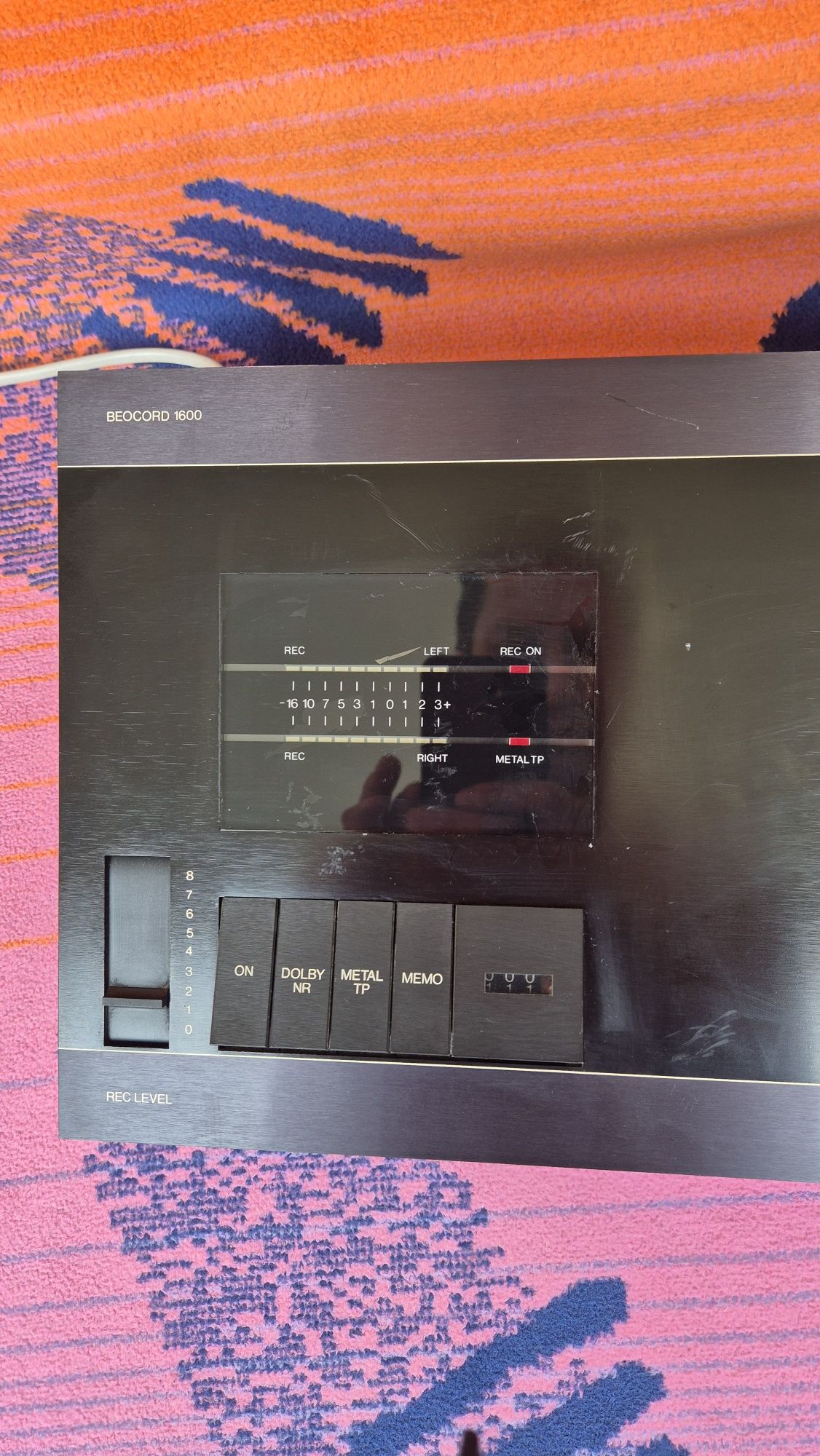 Magnetofon bang olufsen beocord 1600