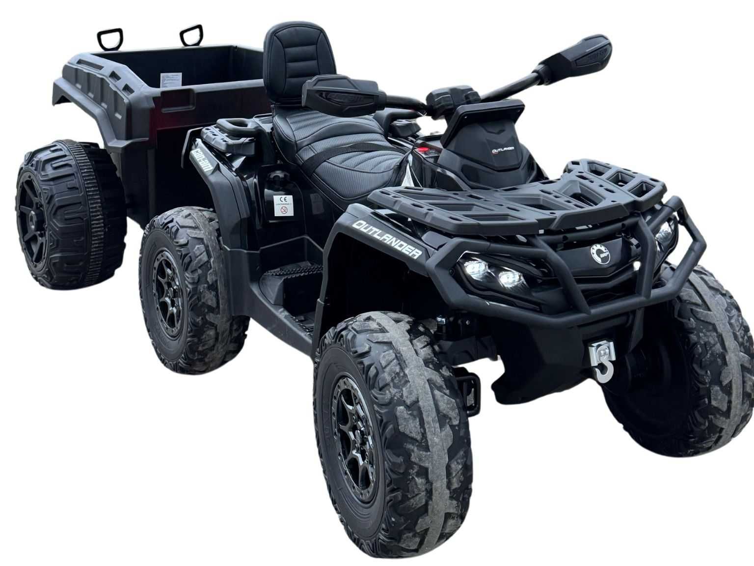 QUAD + PRZYCZEPA Can-am outlander 24V 4x200W DK-ca005 dla dzieci