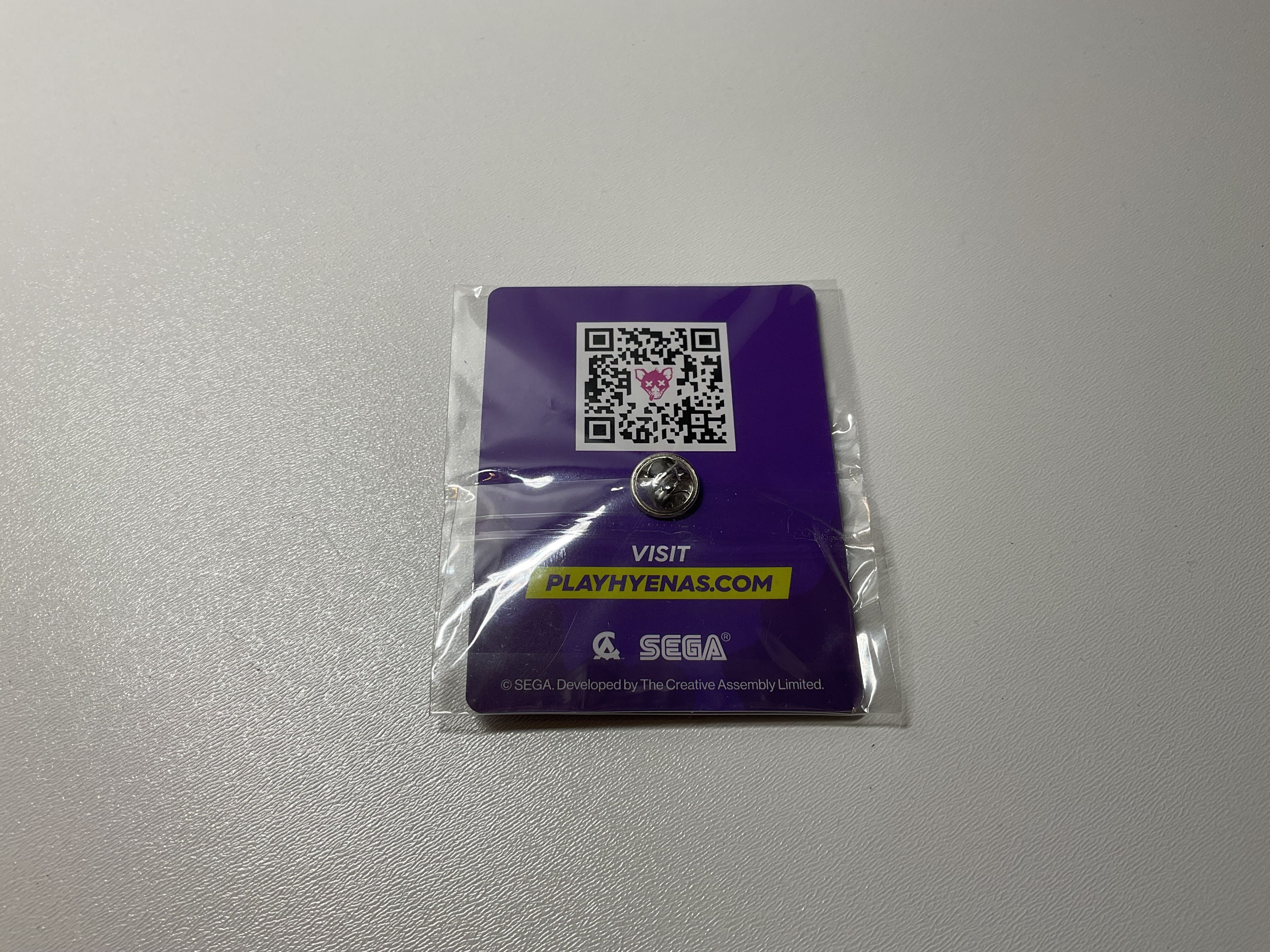 Przypinka Pin Hyenas Sega Gamescom 2023 - NOWA
