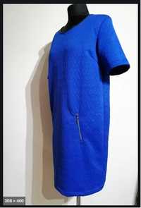 Niebieska kobaltowa sukienka Esmara rozmiar 38 40
