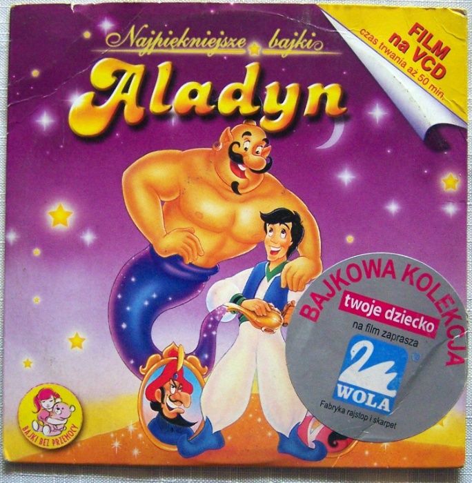 Aladyn. Bajka. Płyta VCD
