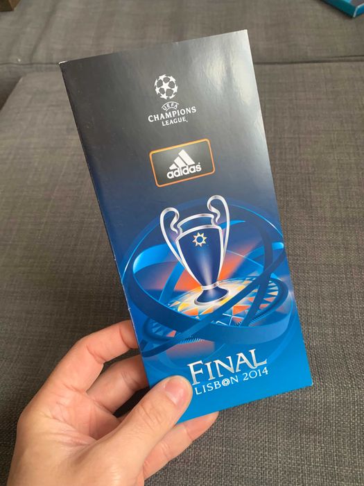 Convite UEFA Champions League Final Lisbon 2014