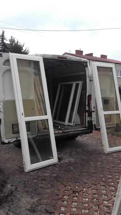 okno okna pcv z demontażu 86x143 146x143