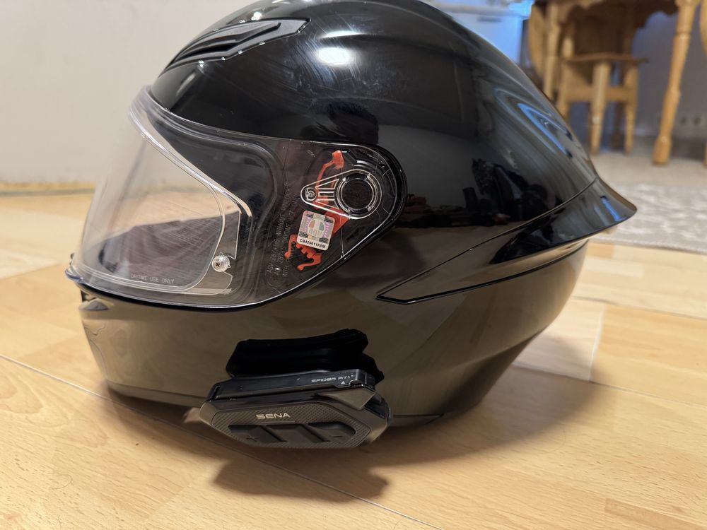 Мотошлем AGV k1s, sena spider rt1