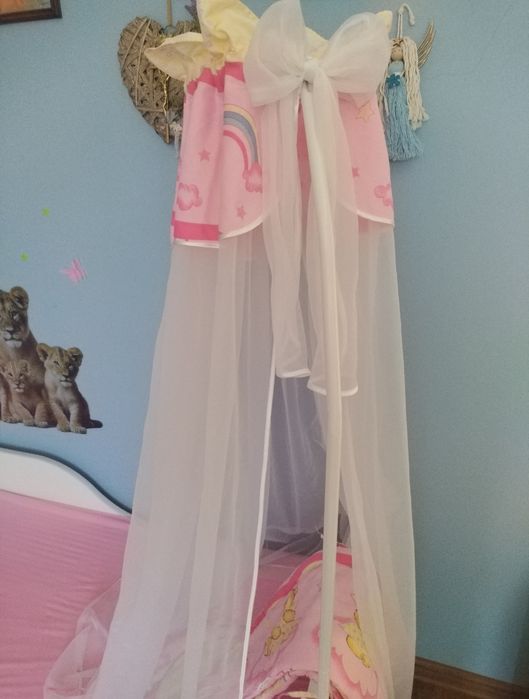 Gotowy komplet do łóżeczka dla dziewczynki