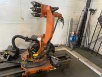 Zrobotyzowane stanowisko spawalnicze | Robot Kuka KR16 | Pozycjoner