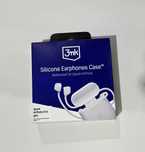 Etui na słuchawki 3MK Silicone Case AirPods 2nd Białe