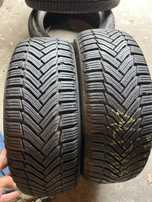 2x 205/55/16 Michelin Alpin 6 idealny stan 7mm 2022r 2szt zimowe