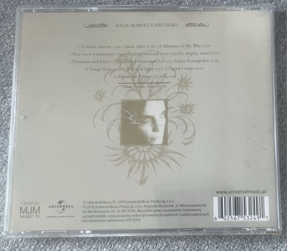 Robert Gawliński - solo CD (wilki)