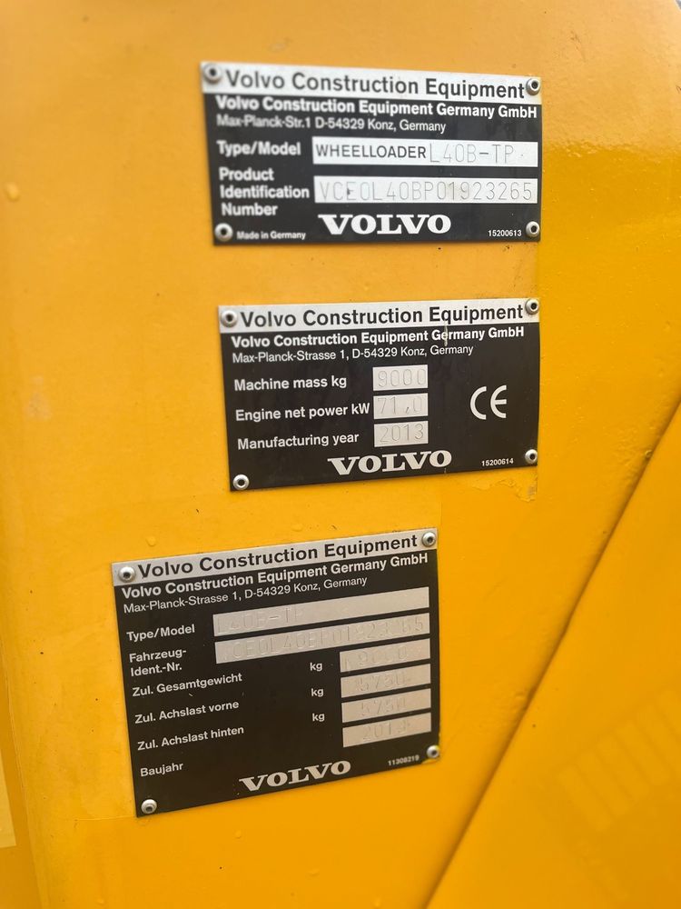Ładowarka Volvo L40B