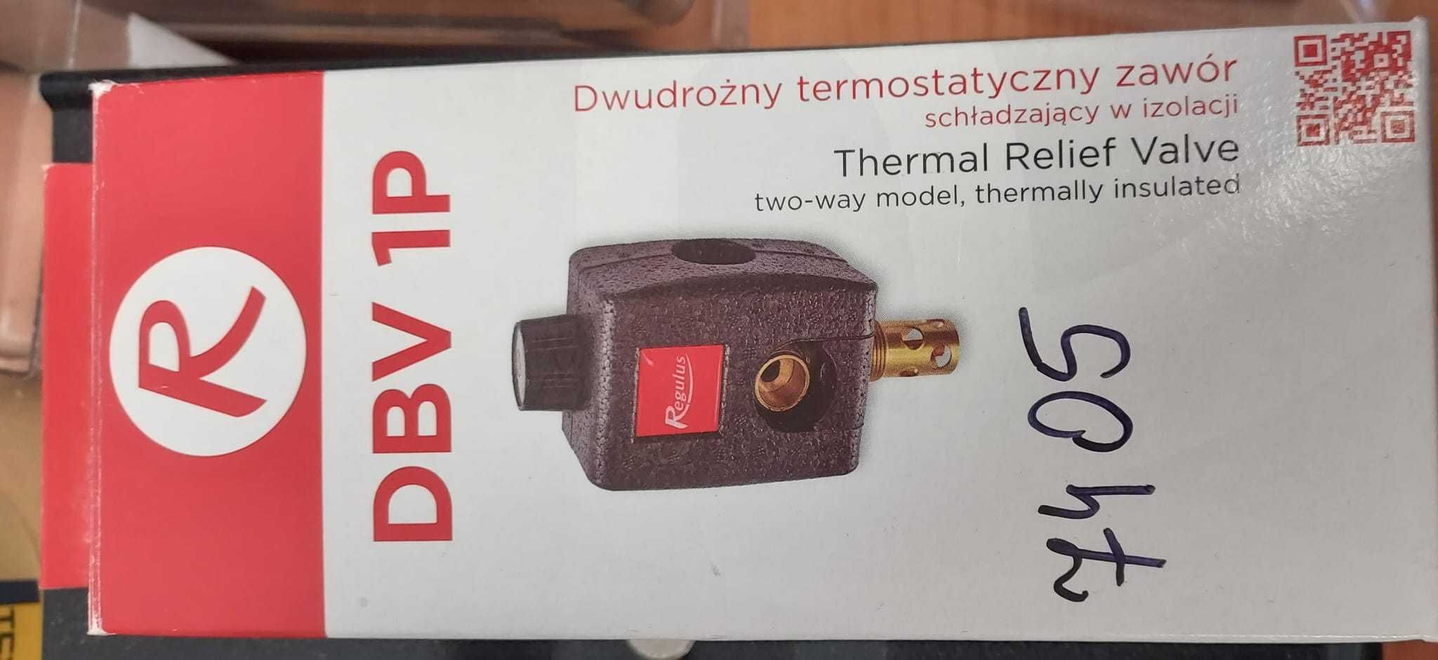 Dwudrożny termostatyczny zawór schładzający w izolacji Regulus DBV 1P
