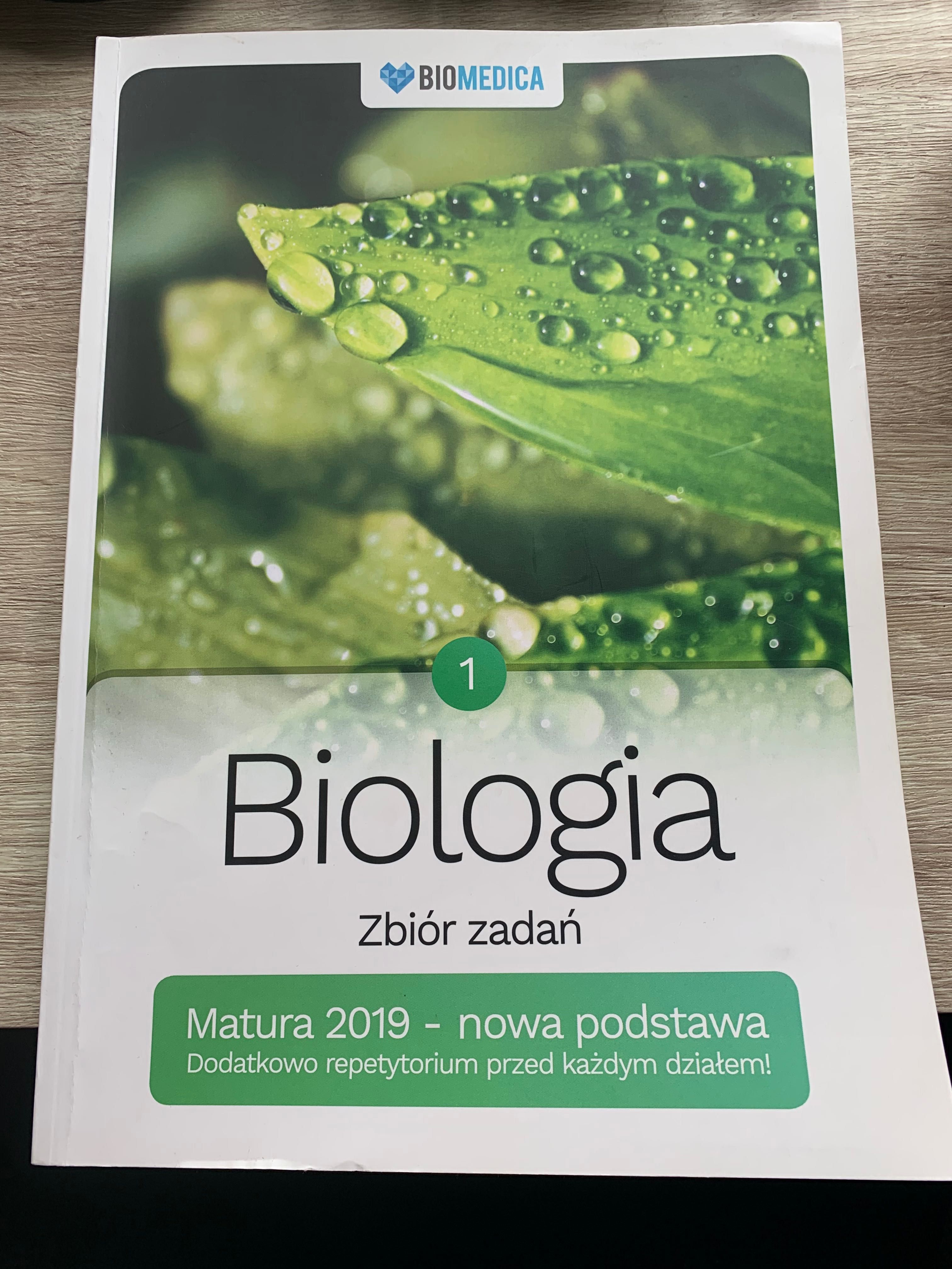 Biologia Zbiór zadań Matura BIOMEDICA