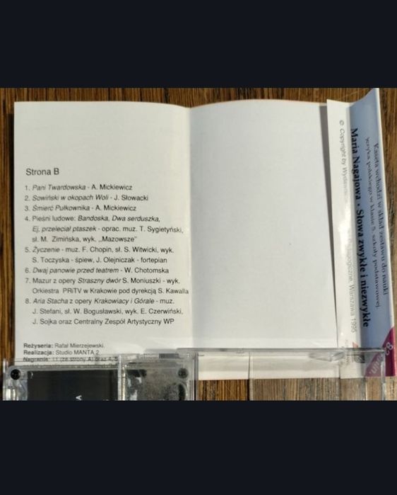 Język polski. Klasa 5. Słowa zwykłe i niezwykłe - kaseta audio