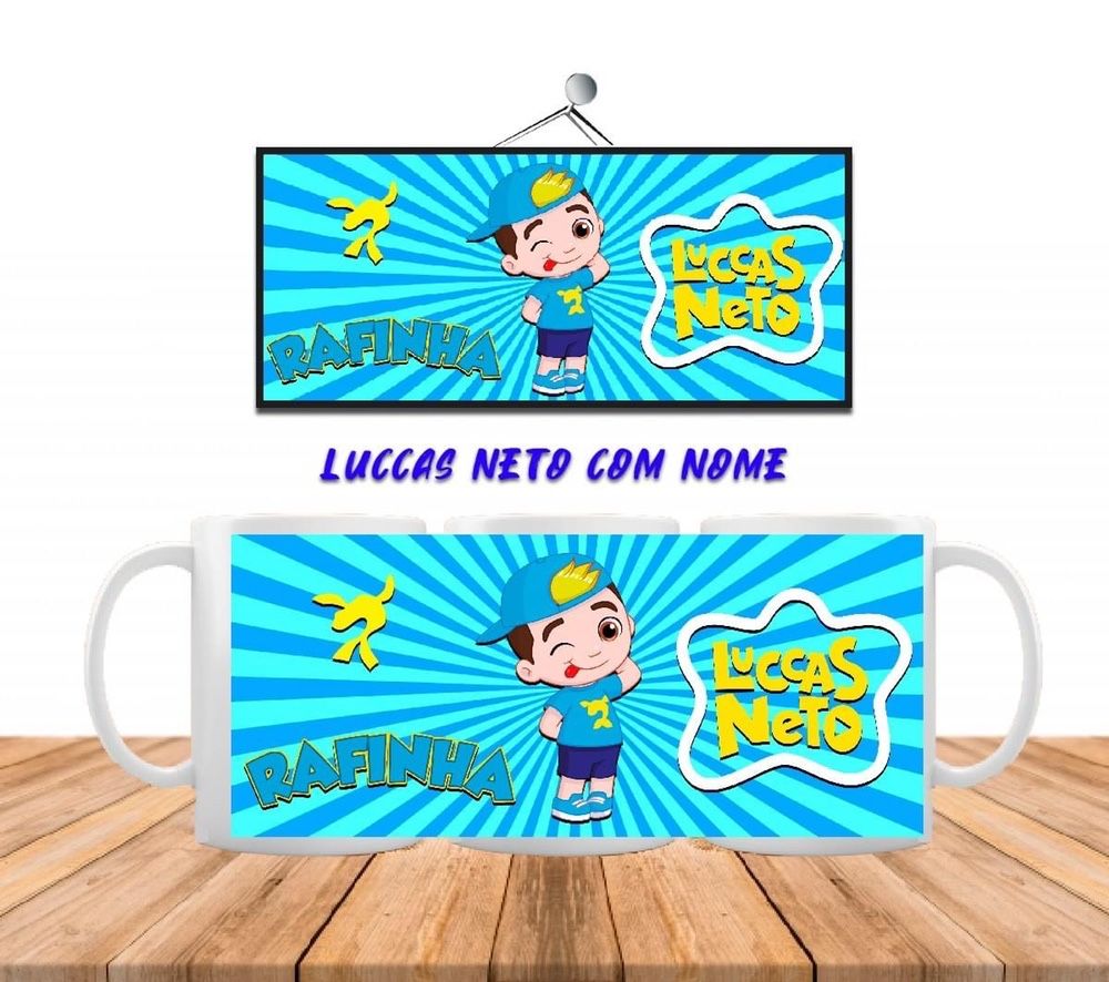 Caneca luccas neto