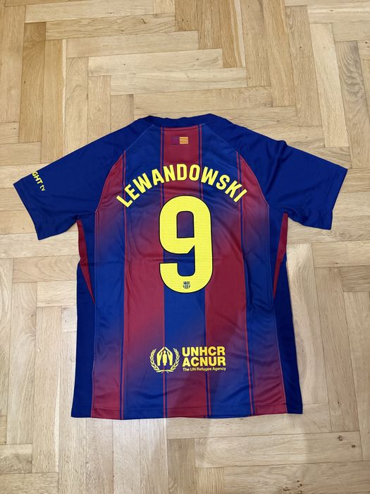 Robert Lewandowski FC Barcelona Koszulka Piłkarska Nowa rozmiar L