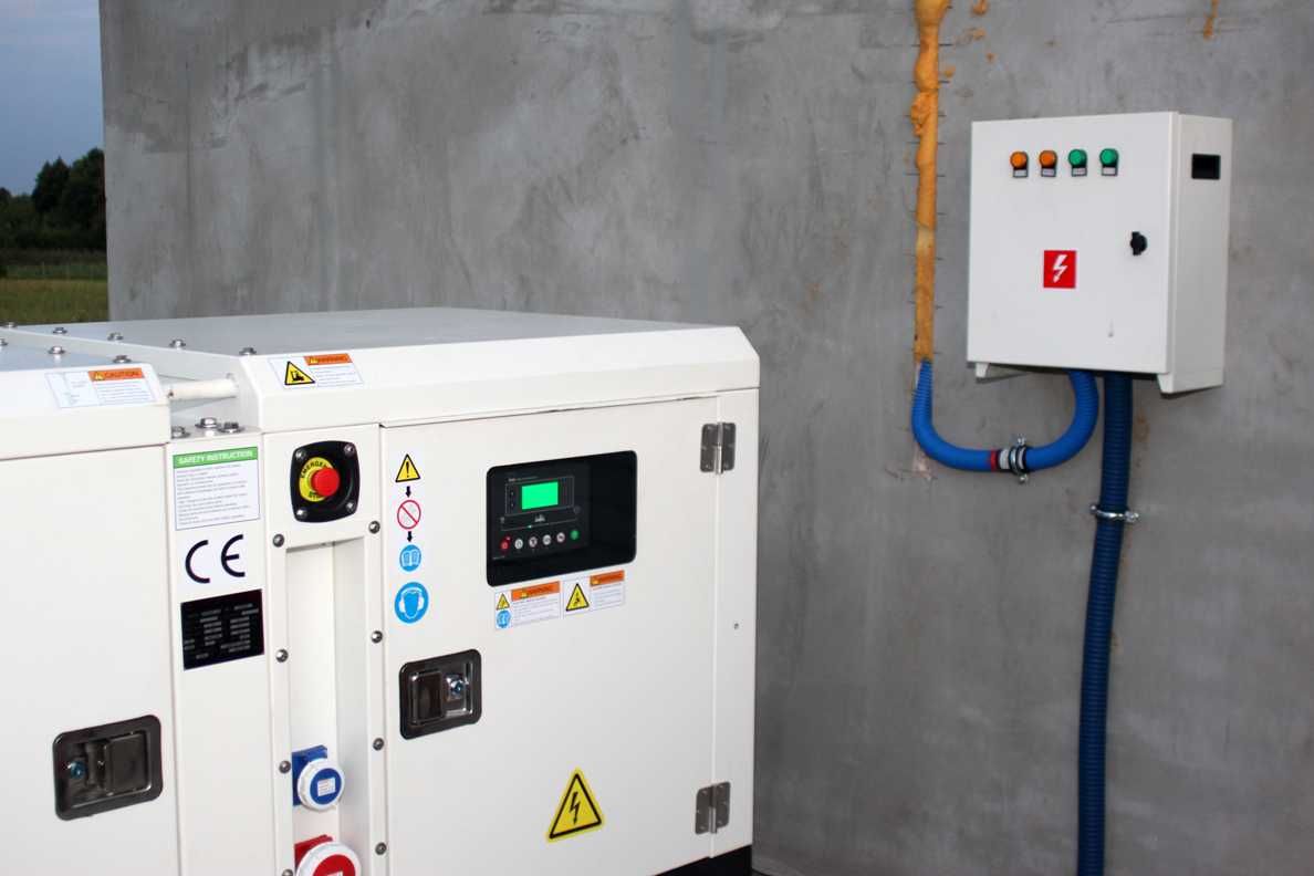 Agregat prądotwórczy 80kW / 88kW 110kVA, AVR, SZR, ATS, nowy
