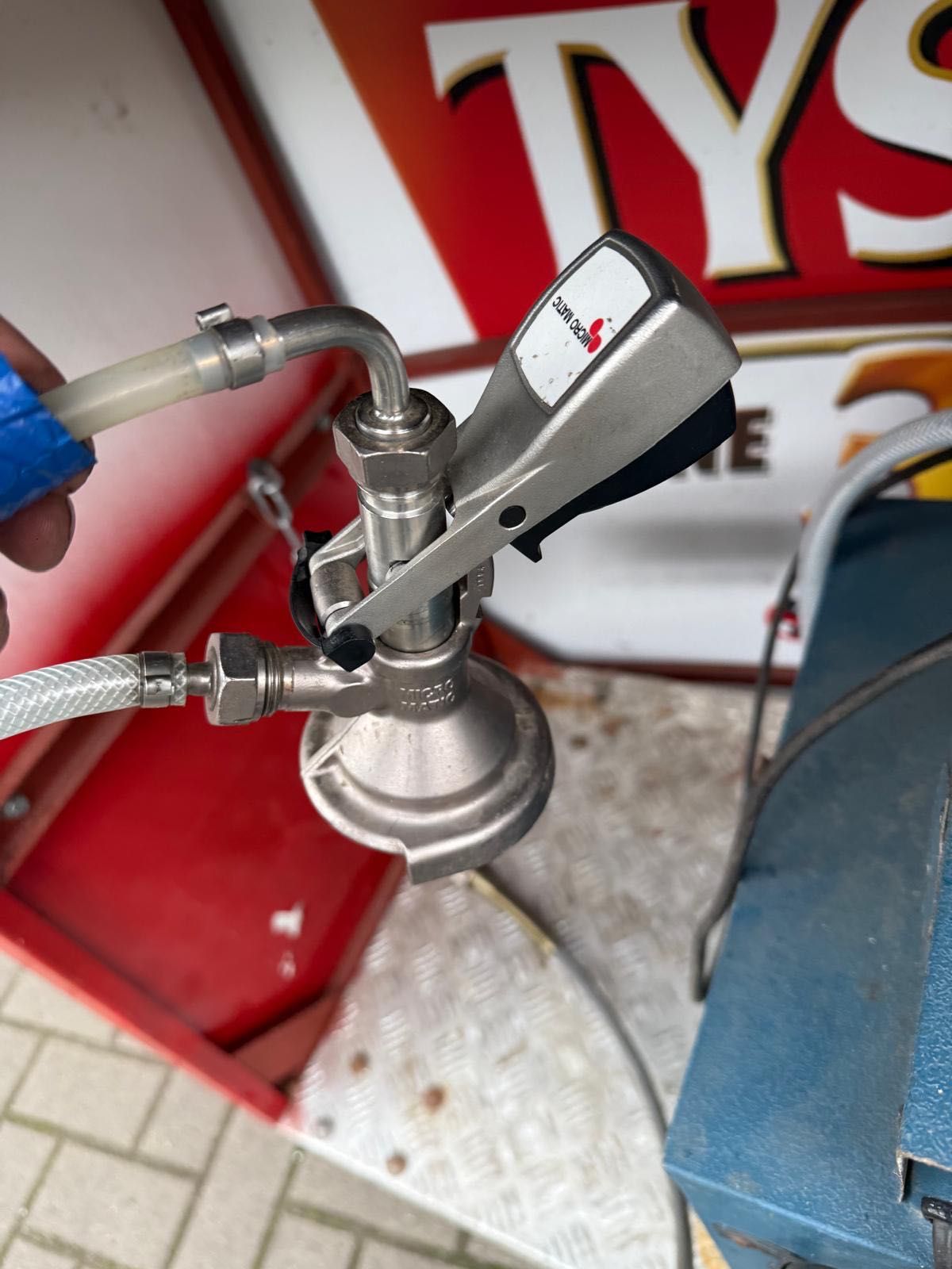 Nalewak do piwa,piwo z beczki keg,rollbar