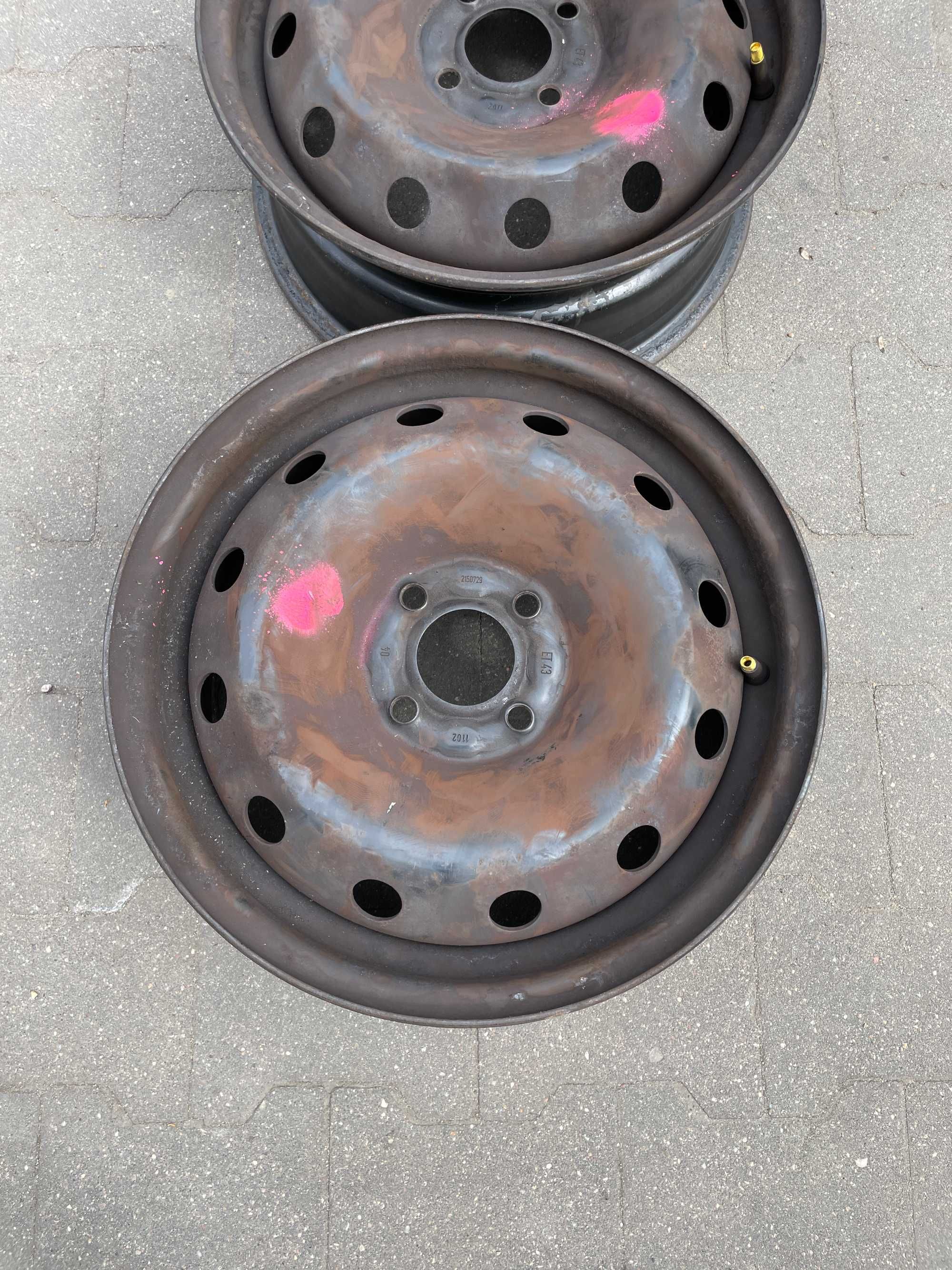 Okazja felgi stalowe RENAULT CLIO TWINGO MODUS 6Jx15 4x100 ET43