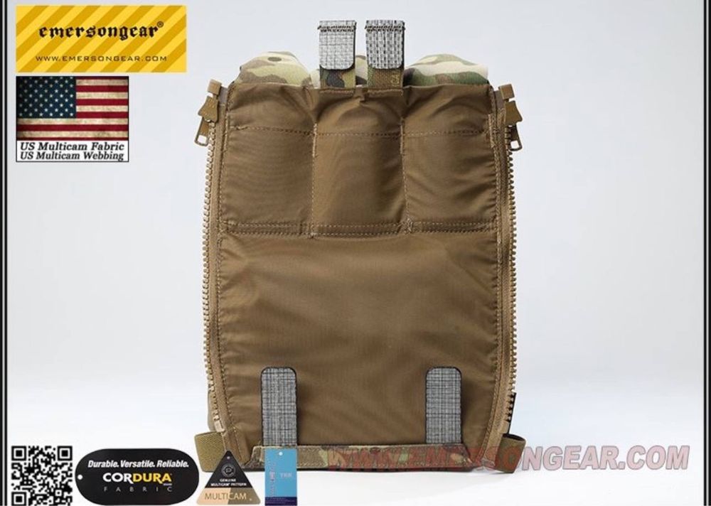 Задня штурмова панель на плитник Emersongear FRO Style V5 Cordura 500
