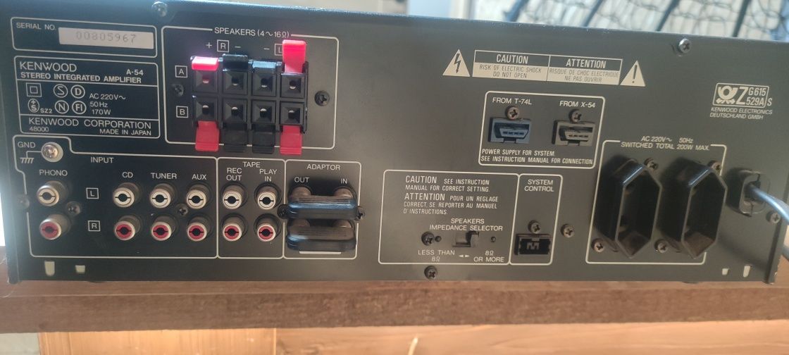 Kenwood wzmacniacz
