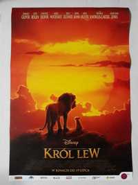 Plakat filmowy oryginalny - Król Lew